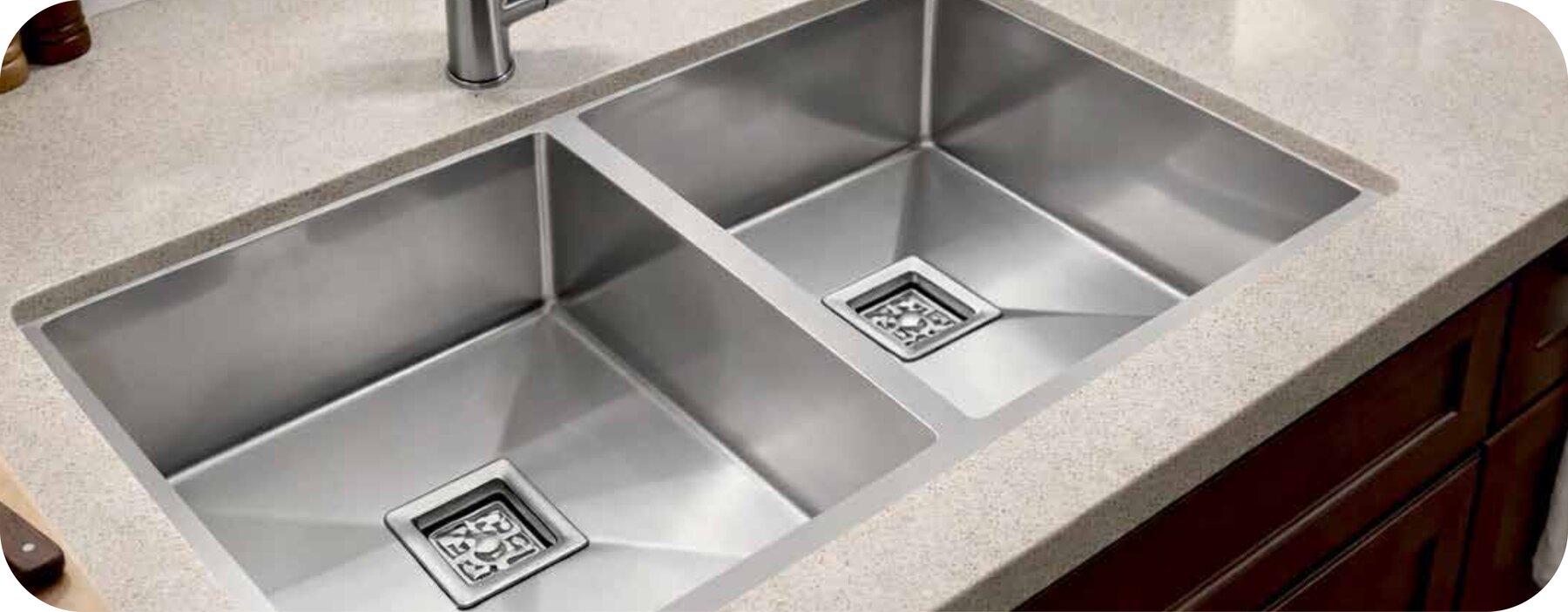 Double Bowl Indian Series installed