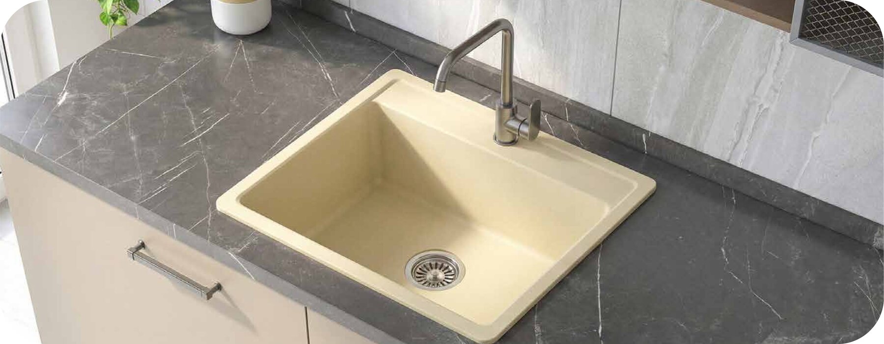 Single Bowl Matrix Series installed