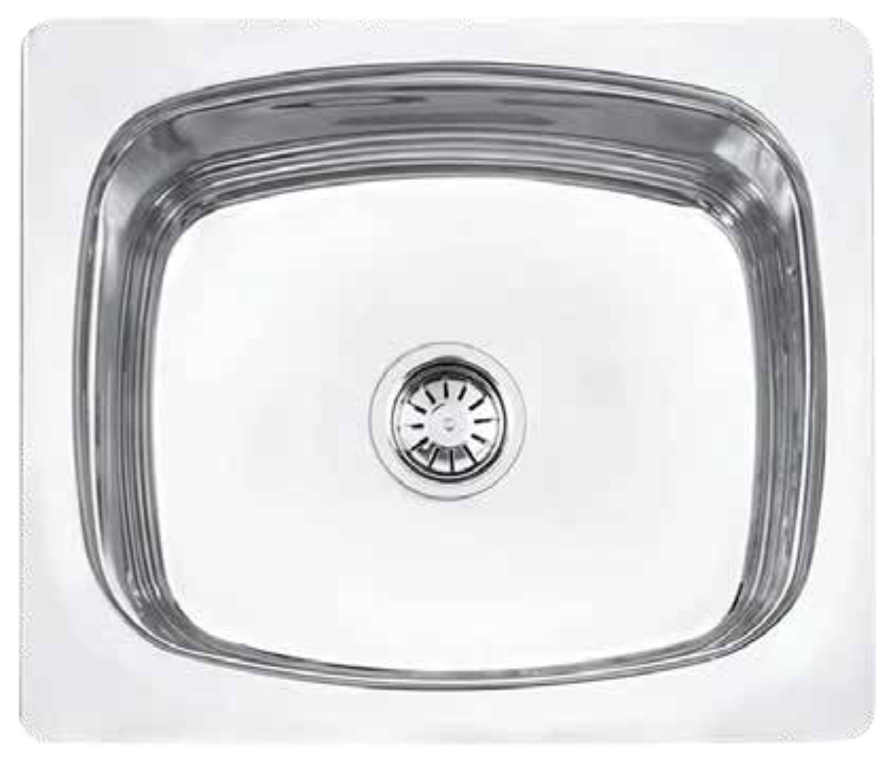 Single Bowl - Serene Beauty in Strong Stainless Steel
